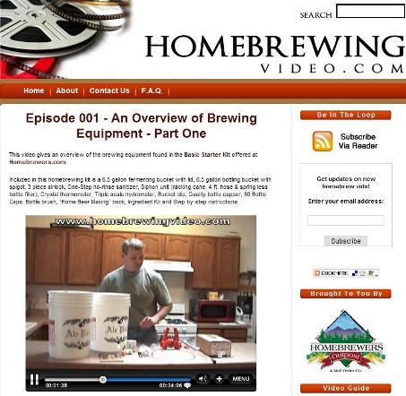 Homebrewing Video