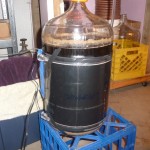 Fermenter with FermWrap On It