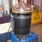 Fermenter with FermWrap On It