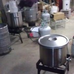 Homebrewing Session Set Up