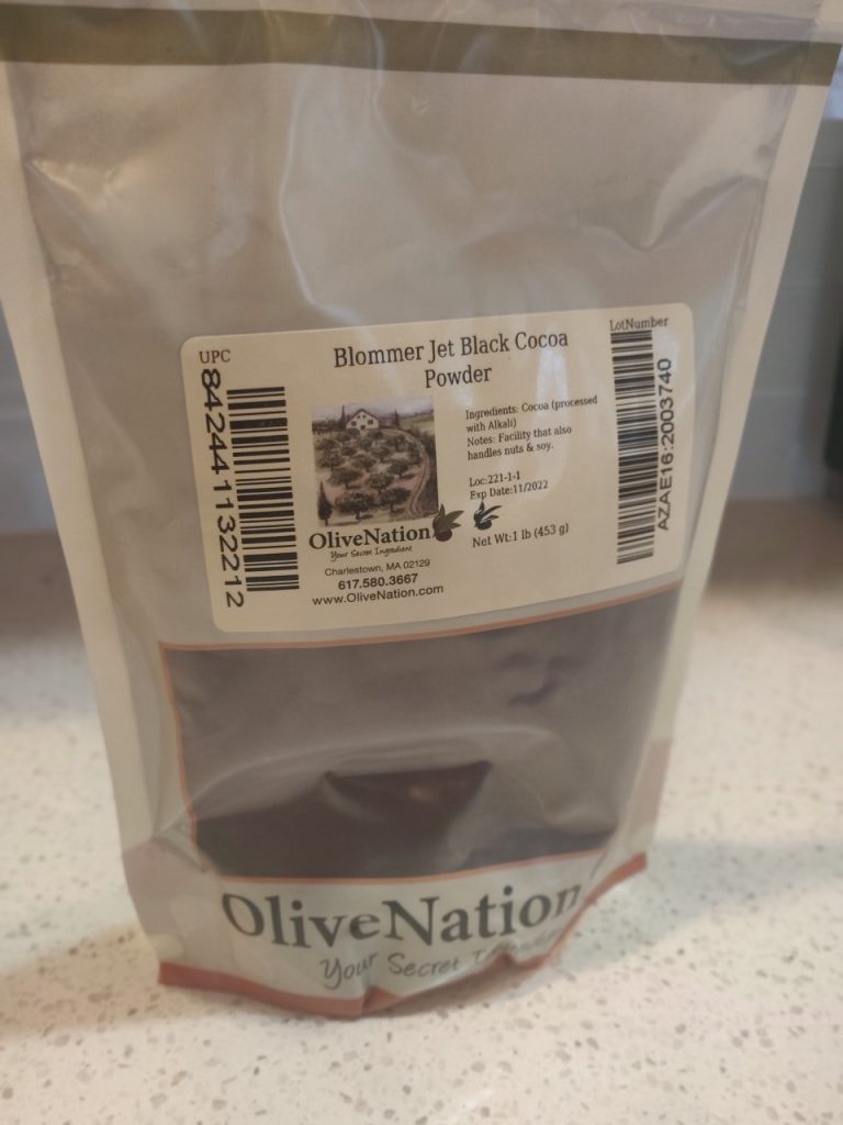 OliveNation Blommer Jet Black Cocoa Powder