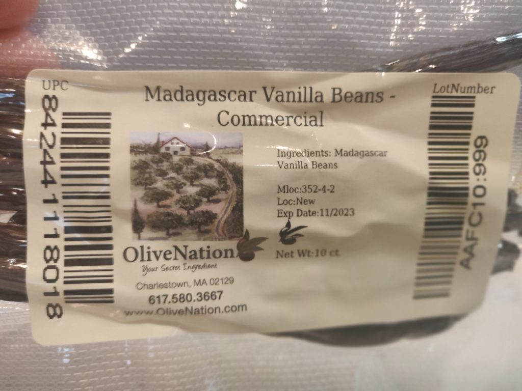 OliveNation Madagascar Commercial Vanilla Beans