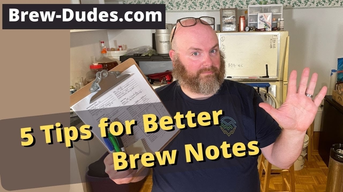 5 Beer Brewing Note Taking Tips
